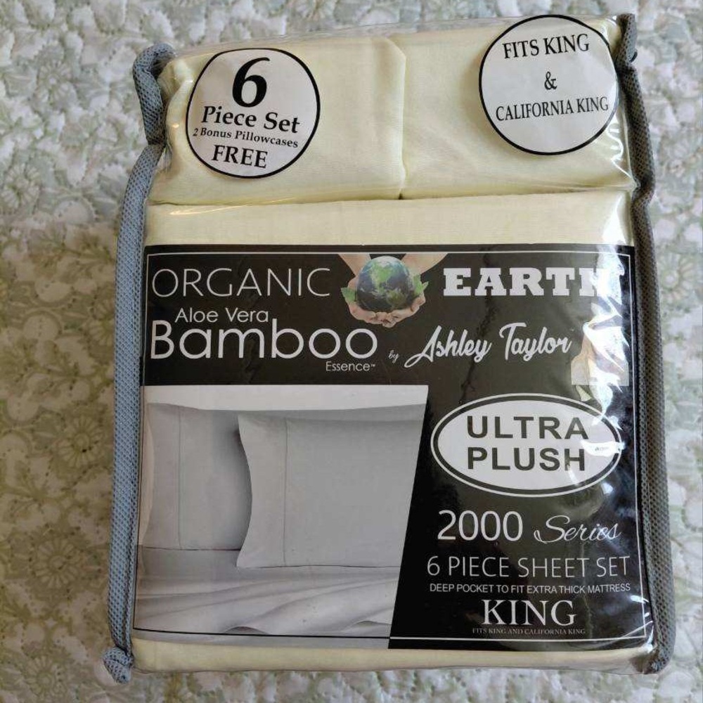 🆕Bamboo by Ashley Taylor 6 Piece Sheet Set